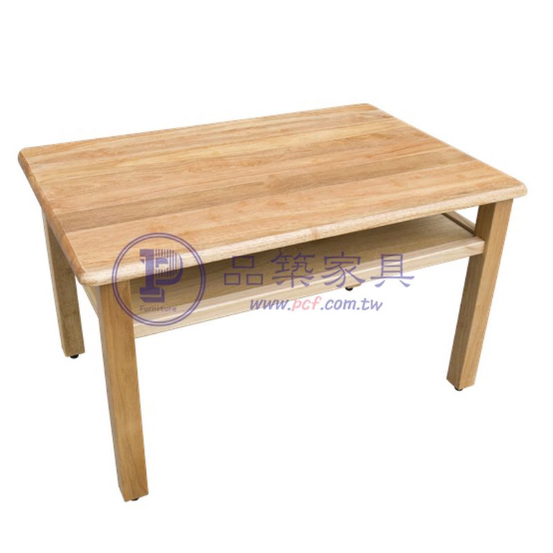 【YE-053】實木桌(有層板)
