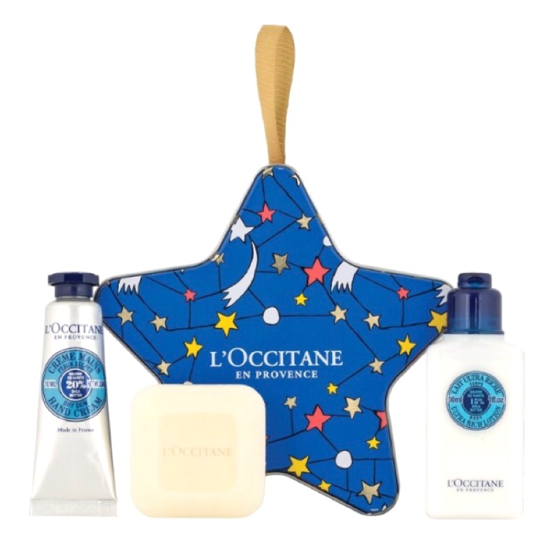 l'occitane 歐舒丹乳木星型節慶彩球特價只到3/11 保證專櫃正品 全新 僅此1個