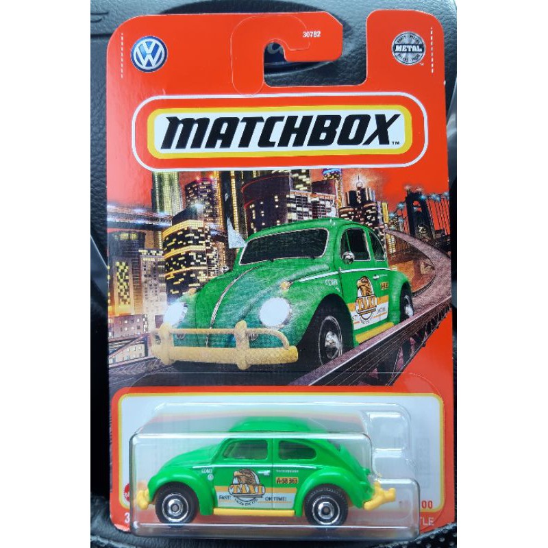 1/64 Matchbox 火柴盒 Volkswagen Beetle 福斯金龜計程車