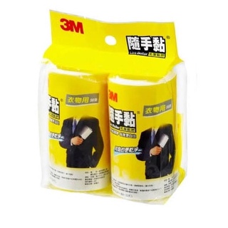 3M-隨手黏衣物用 補充包【56張x2入】