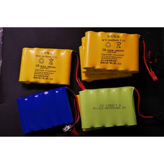 [批發價充電電池&充電器]4.8V 700mAh鎳鎘NiCd、玩具、無線電話、遙控模型適用