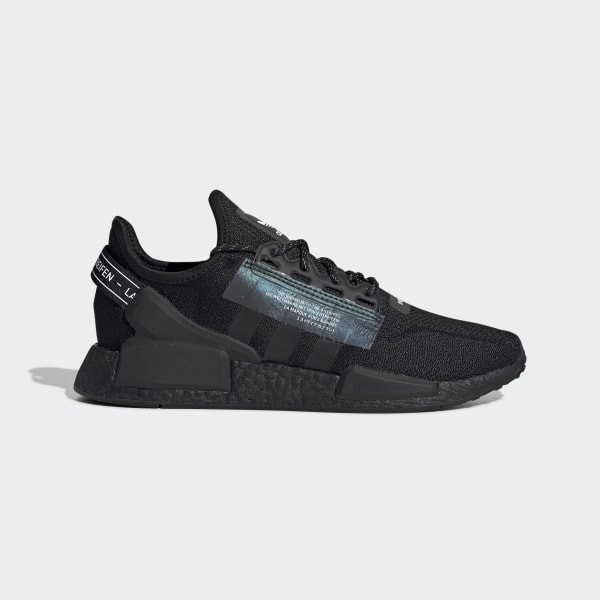 【S.M.P】Adidas Originals NMD R1 V2 Triple Blace 全黑 反光 FW1961