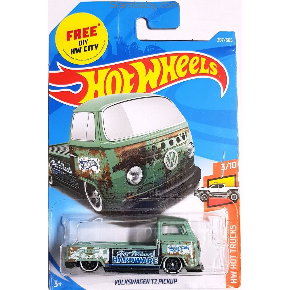 hot wheels volkswagen t2 pickup