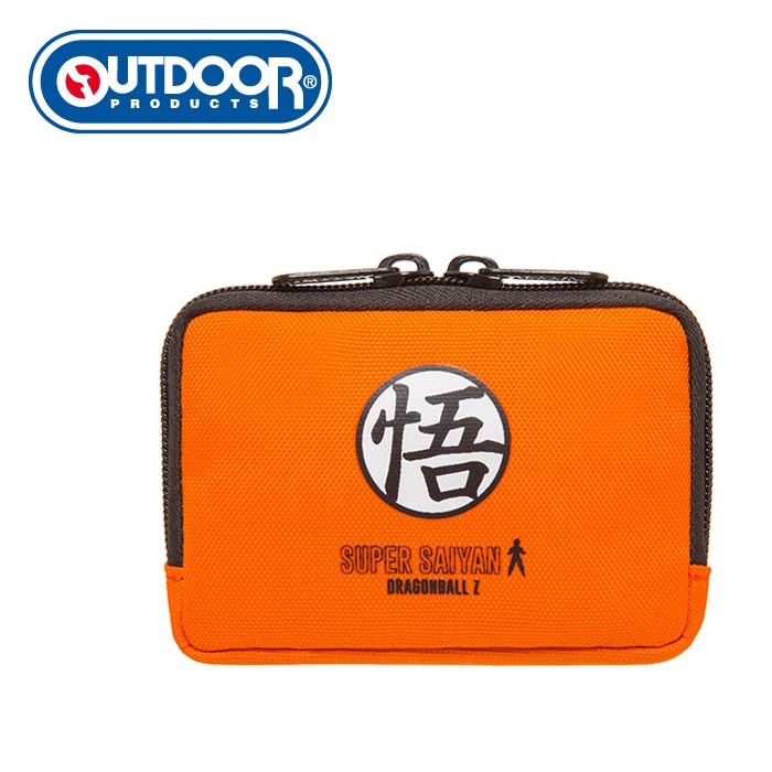 OUTDOOR DRAGON BALL聯名款-七龍珠零錢包 ODDB22A07BK 橘色 黑色 零錢包