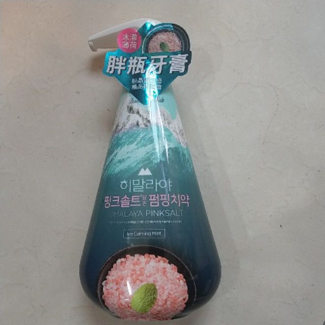 【免運】韓國 LG 喜馬拉雅粉晶鹽PUMPING牙膏(285g)