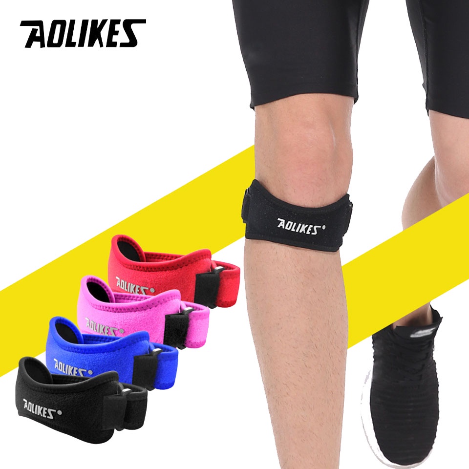 Aolikes 1PCS Crossfit 護膝運動護肘護膝關節炎髕骨保護護膝籃球護膝