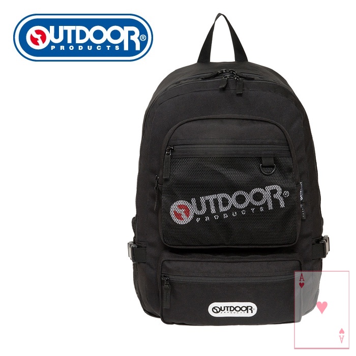 【紅心包包館】OUTDOOR 後背包 OD211020BK 黑色 OD211020BE 米色 可放15.6吋筆電