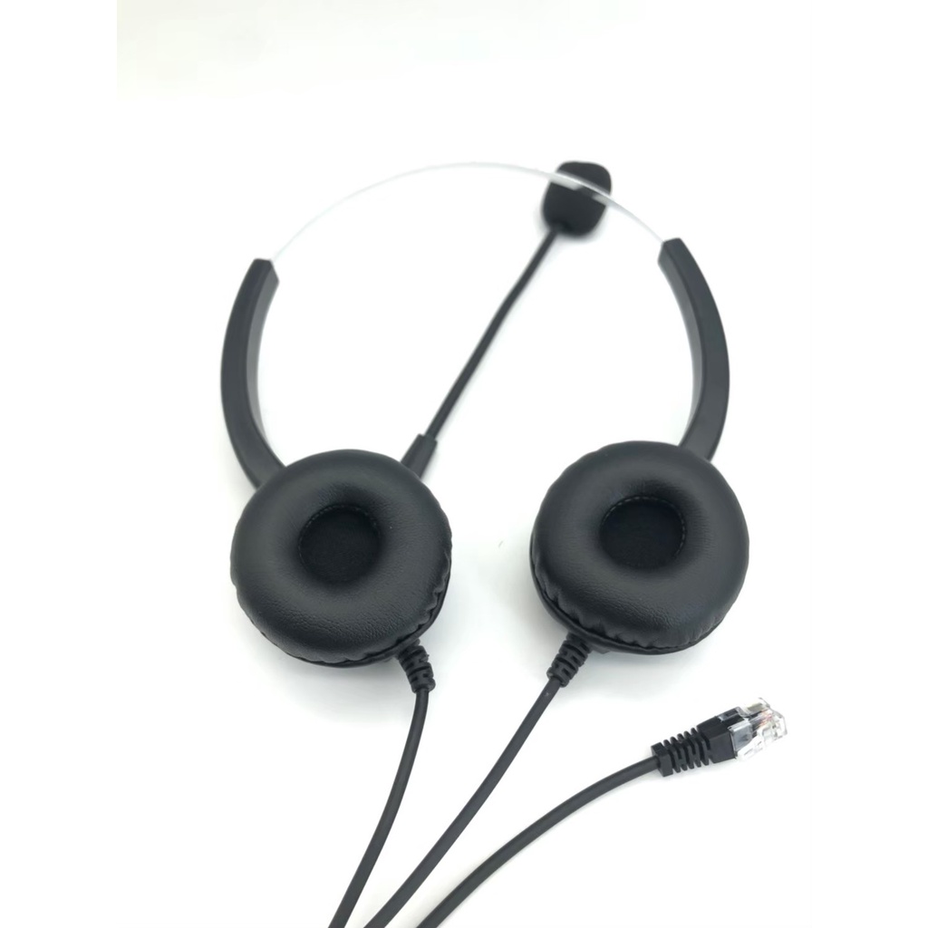 東訊TECOM SD-7506D雙耳耳機麥克風 電話機專用頭戴式電話耳麥 商辦電話耳機麥克風