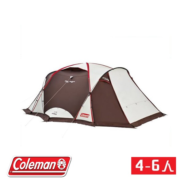 【Coleman 氣候達人 4S NOTOS 圓頂帳/300】27283/別墅帳/客廳帳/家庭帳/露營帳/悠遊山水