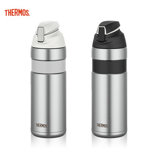 (公司貨) Thermos 膳魔師 不銹鋼真空保溫瓶/運動保冷瓶 運動水壺 600ML FFQ-600 吸管瓶