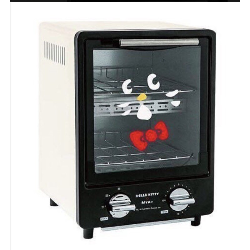 屈臣氏hello Kitty X Nya時尚小心機有品味雙層烤箱 蝦皮購物
