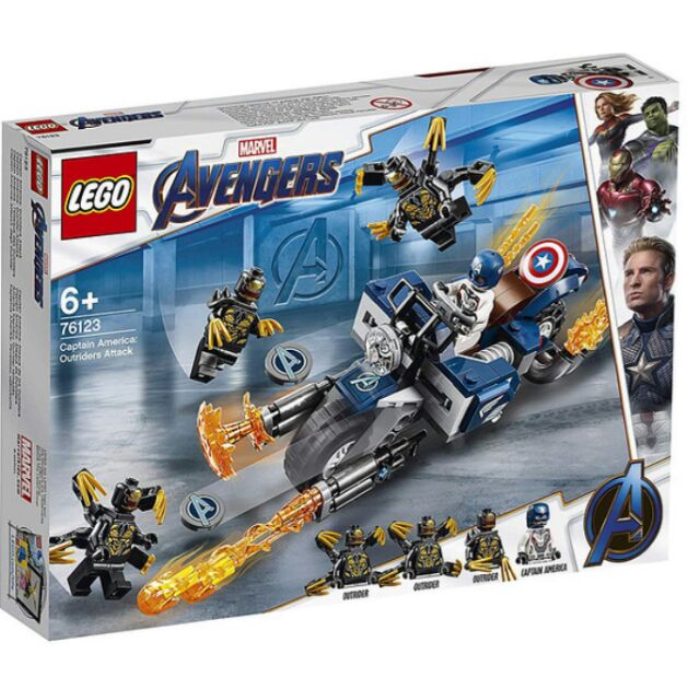 樂高 LEGO 76123 超級英雄 復仇者聯盟 系列 美國隊長