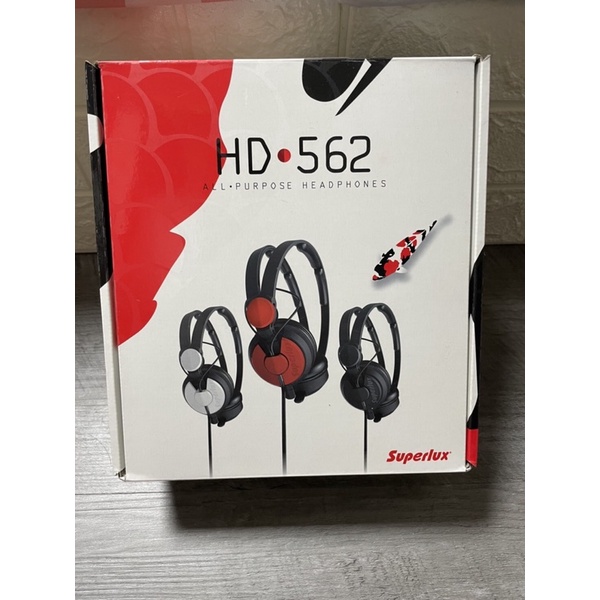 【二手】 Superlux舒伯樂 HD562 全方位耳機 耳機 抗噪 耳罩式耳機 監聽耳機