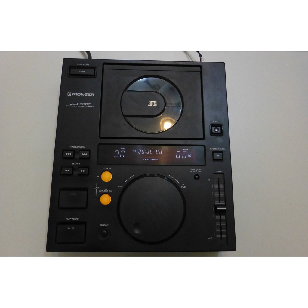 (奇哥器材) 先鋒牌 CD播放機, Pioneer CDJ-500 II 上掀蓋DJ用播放機 ----- 二手商品