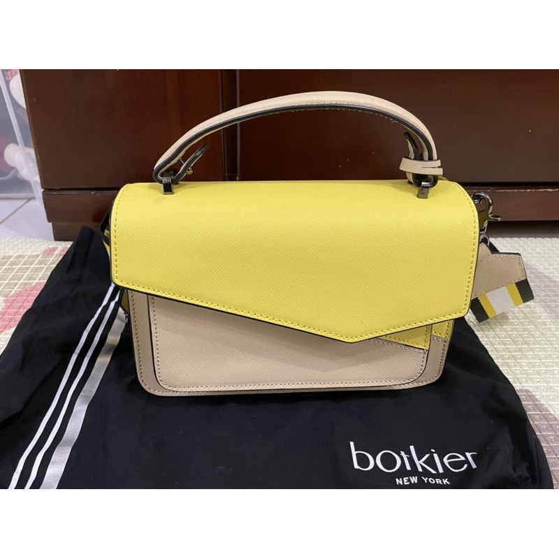 botkier cobble hill crossbody 黃色