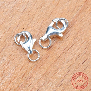 11mm 925 純銀雙龍蝦戒指珠寶扣發現 DIY 項鍊手鍊製作配件
