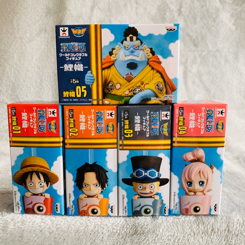 全新 日版 金證 One Piece 海賊王 wcf 鯉魚旗 鯉幟 三兄弟 魯夫 薩波 艾斯 白星 七武海 吉貝爾 甚平