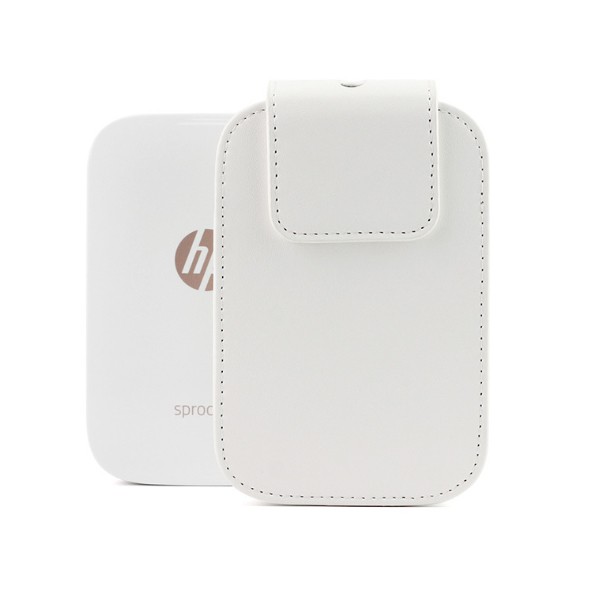 HP Sprocket 皮套相片印表機保護套 白色