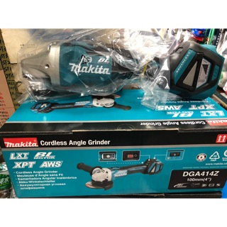 Makita 牧田 DGA414Z 18V充電式無刷 可調速 平面砂輪機/單機/DGA414/蝦皮代開發票