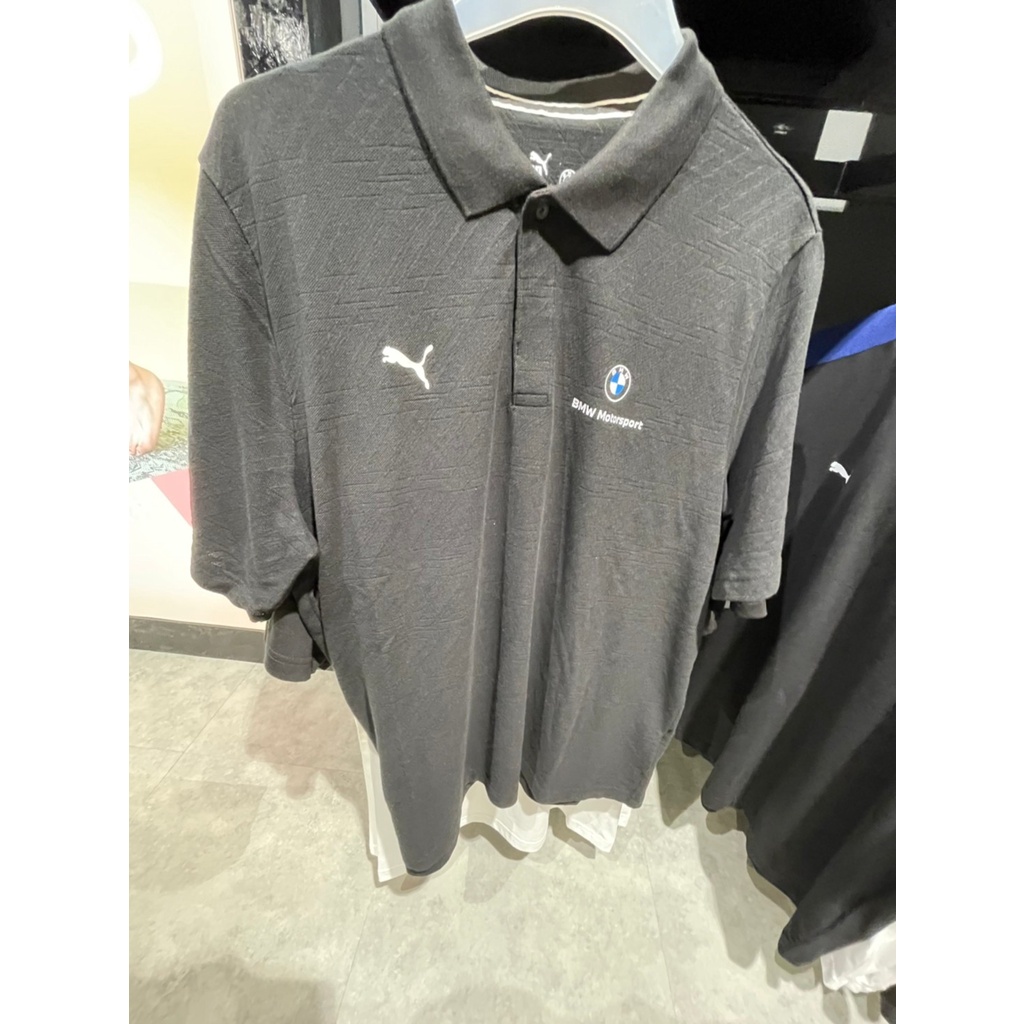 PUMA BMW系列 MMS Jacquard 短袖 Polo衫 男 穿搭 透氣  53119101