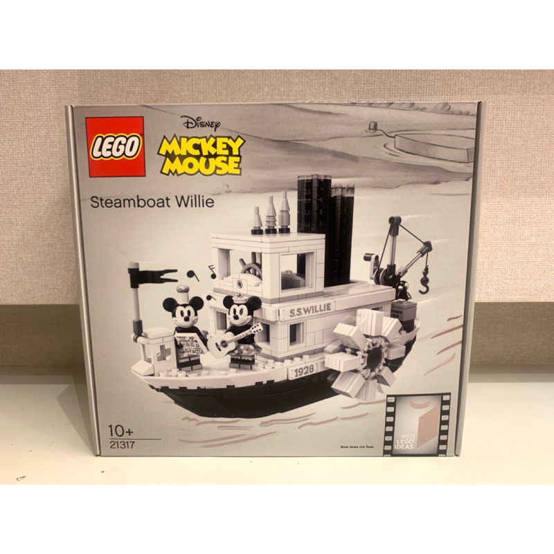 [現貨] 樂高 LEGO Ideas 系列 威利號汽船 Steamboat Willie 21317