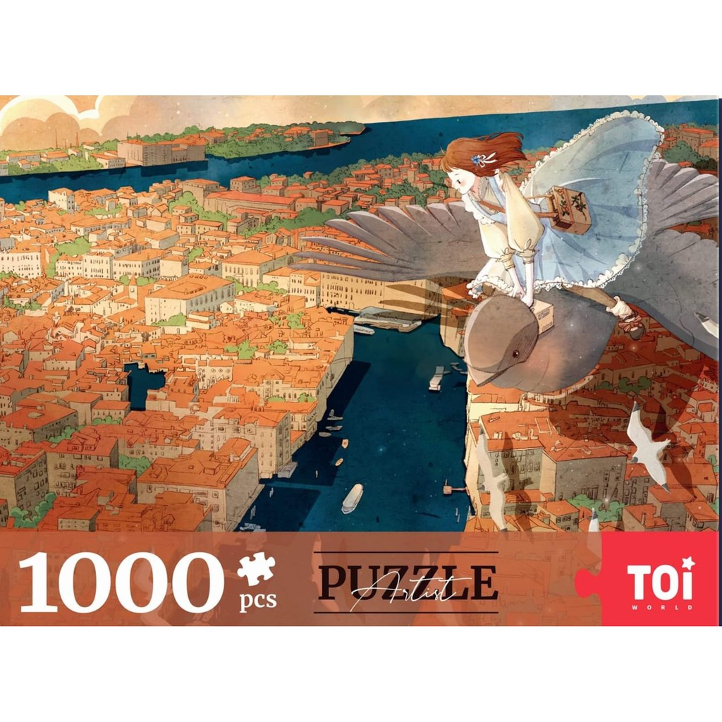 大陸進口拼圖（TOI）/1000片/威尼斯的黄昏
