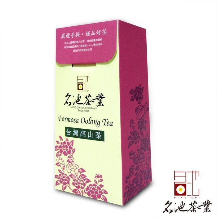 【名池茶業】上品烏龍茶 霧社 手採高山青茶 (150gx2盒)