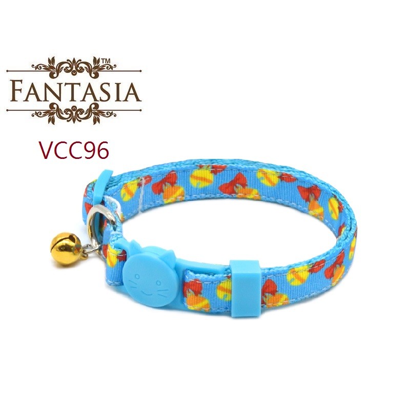 【VCC96】成貓安全項圈(S) 安全插扣 防勒 貓項圈 鈴鐺 范特西亞 Fantasia