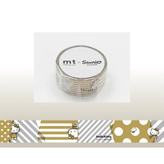 ~熊兒喵喵~ 日本 和紙膠帶 MT x 三麗鷗 Sanrio 聯名 Kitty 躲貓貓 MTSARI02