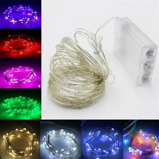 3m Led 仙女燈銅線 / 電池供電的銅線迷你螢火蟲閃爍燈 / 禮物盒照明花環, 用於聖誕節婚禮聚會裝飾