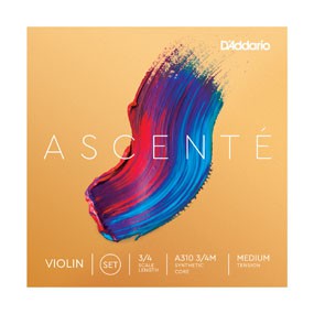 (鈺聲國際弦樂器) 美國 D'Addario Ascente Violin 小提琴套弦 3/4