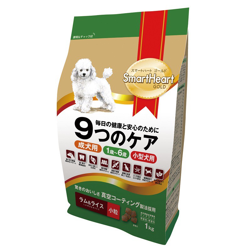 SmartHeart GOLD  慧心機能犬糧  狗飼料 羊肉+米/雞肉+肉鹼 小顆粒品項