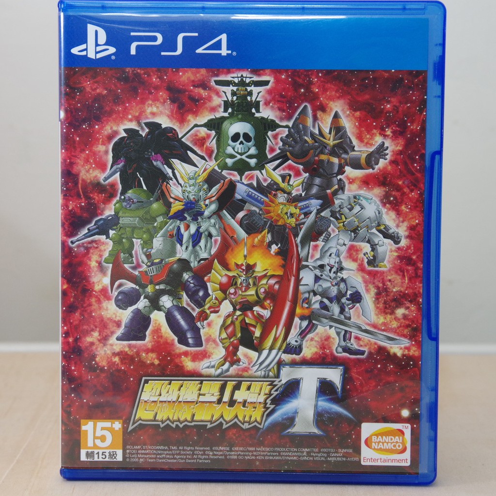 &lt;譜蕾兒電玩&gt;(二手)PS4 超級機器人大戰 T 中文版 Super Robot Wars T