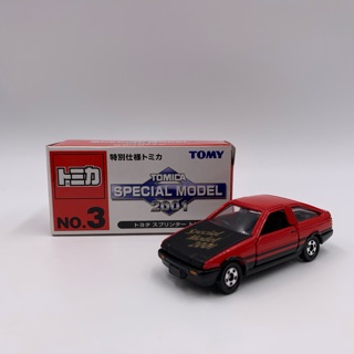 Tomica TSM 2001 No.3 TOYOTA SPRINTER TRUENO 舊藍標