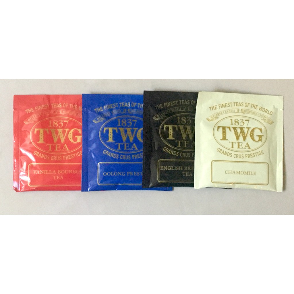 新加坡 貴婦茶  TWG TEA 1837  英式早餐茶 / 香草波本紅茶 / 伯爵茶  / 摩洛哥薄荷茶/ 皇家烏龍茶
