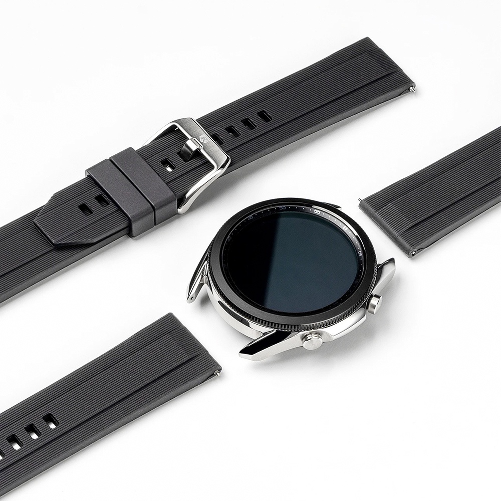 Rearth Ringke 三星 Galaxy Watch 3/4/5/6 環保矽膠運動錶帶