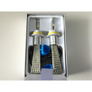 9007 40W 亮度4800流明6000K白光 近遠燈在一起 LED大燈 汽車 燈泡