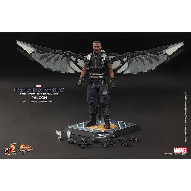 野獸國 Hot Toys – MMS245 –《 美國隊長 2 酷寒戰士 獵鷹 The Falcon 》非 MMS361