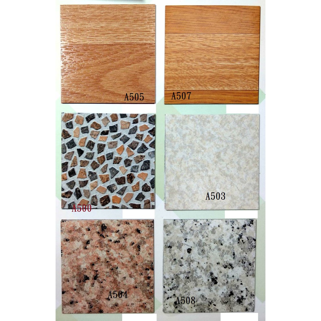 意大裝潢 防焰方形石紋塑膠地磚塑膠地板18 18 1 5mm 基本5坪台南到府施工 免運 蝦皮購物
