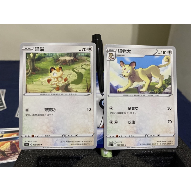 PTCG普卡 喵喵 貓老大