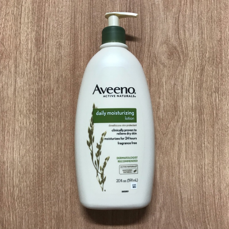 Aveeno天然燕麥長效保濕身體潤膚乳液(綠瓶)591ml