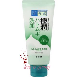 *～油頭本鋪～* ROHTO 樂敦 肌研 極潤 薏仁保濕潔顏乳100g