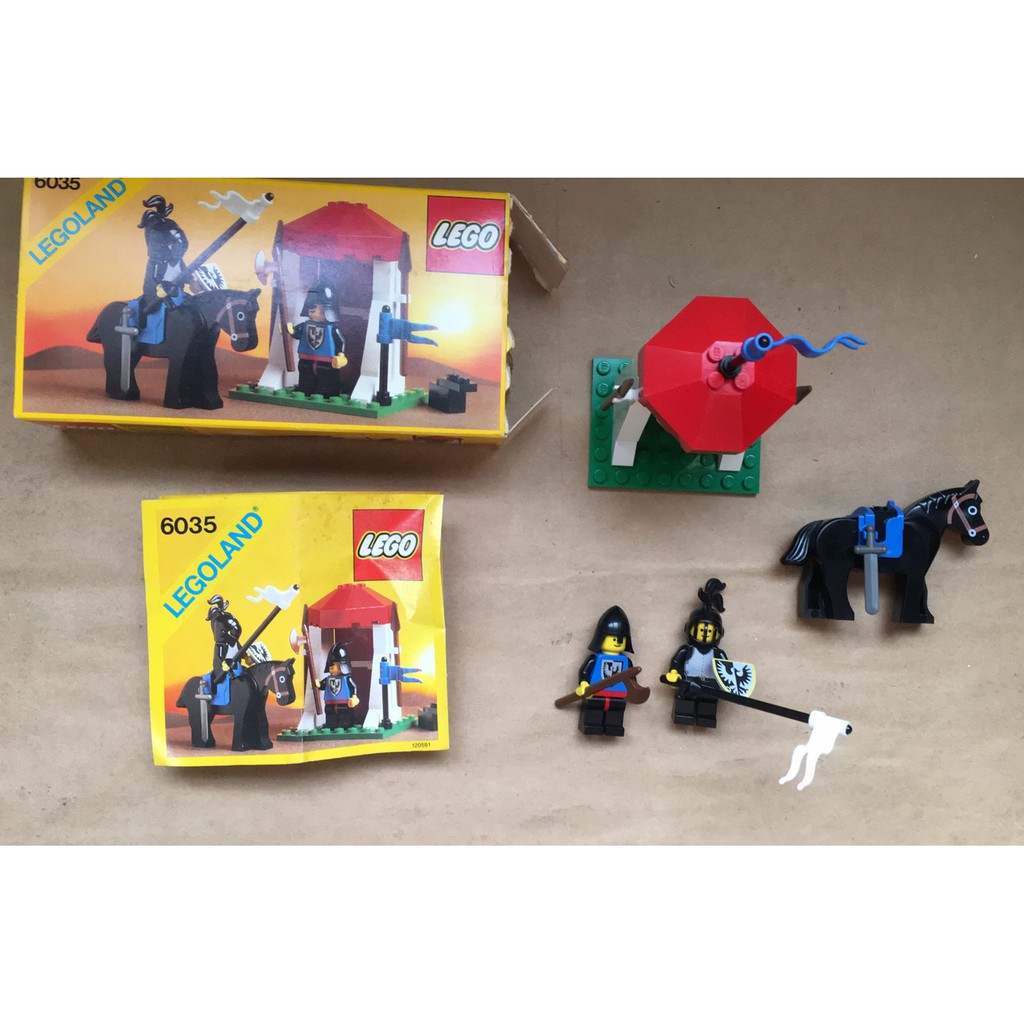 樂高Lego 6035 城堡防衛哨(經典懷舊城堡/黑鷹) | 蝦皮購物