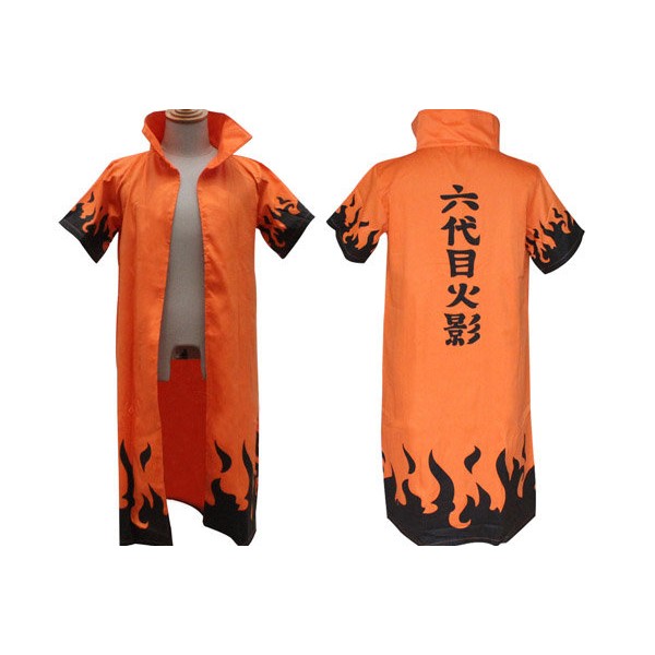 F08 動漫火影忍者六代目火影披風naruto 火影衣服cosplay 角色扮演cos 漩渦鳴人 蝦皮購物