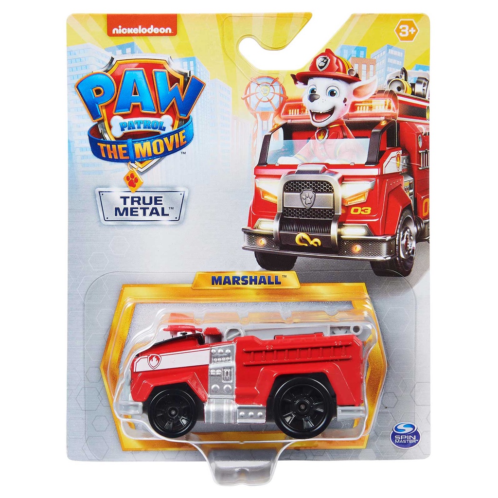 PAW PATROL 汪汪隊立大功 電影版合金車輛 電影版合金車  MARSHALL 毛毛 毛毛合金車 電影版毛毛合金車