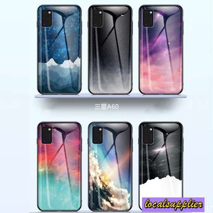 夢幻星空防摔殼適用三星A60 A80 A7 A8 A9 2018 A8S A8Star A6plus 保護殼 矽膠手機可