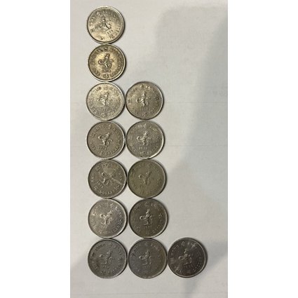 香港硬幣女王頭像1元1毫2毫5毫1961年至1990年品相佳稀少，二手特價