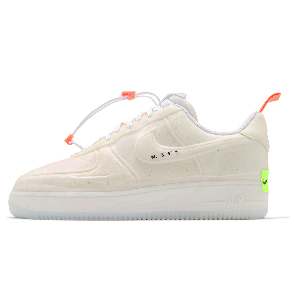 Nike 休閒鞋 Air Force 1 Experimental 米白 男女鞋 AF1【ACS】 CV1754-100