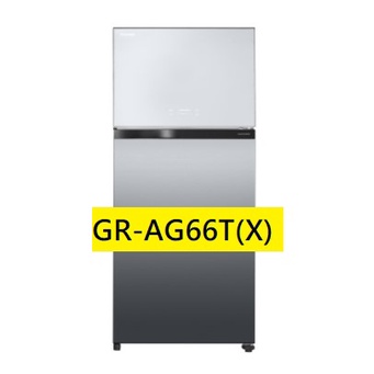 【胖胖3C】TOSHIBA 東芝 608公升雙門變頻冰箱GR-AG66T(X)