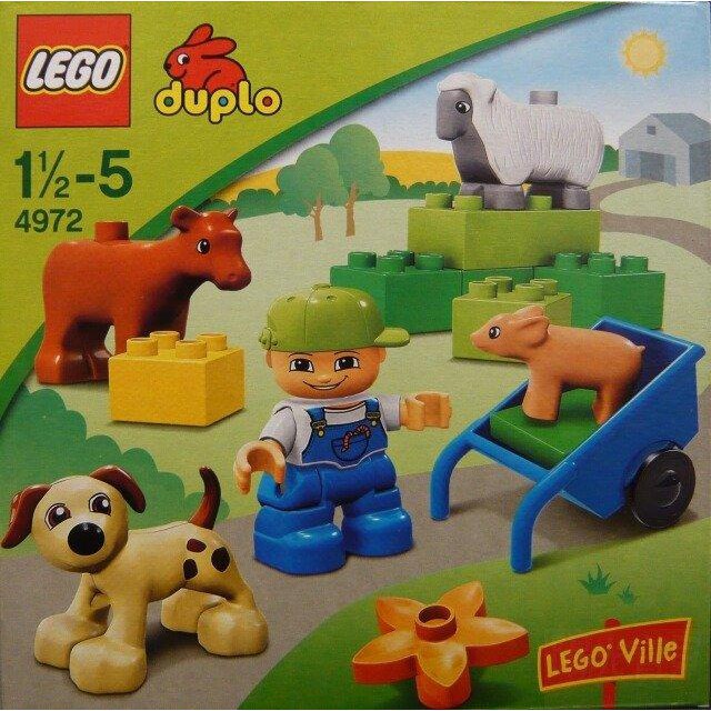 2006年 樂高 LEGO 4972 得寶 DUPLO 農場動物(二手商品)